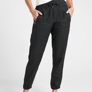 Athleta Cabo linen jogger